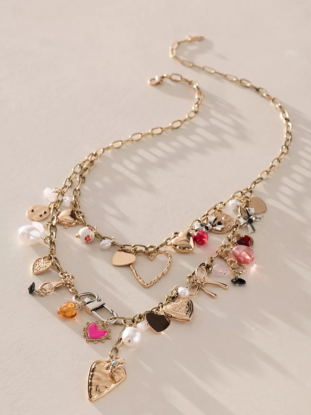 Free people Maxamillion Charm Necklace
